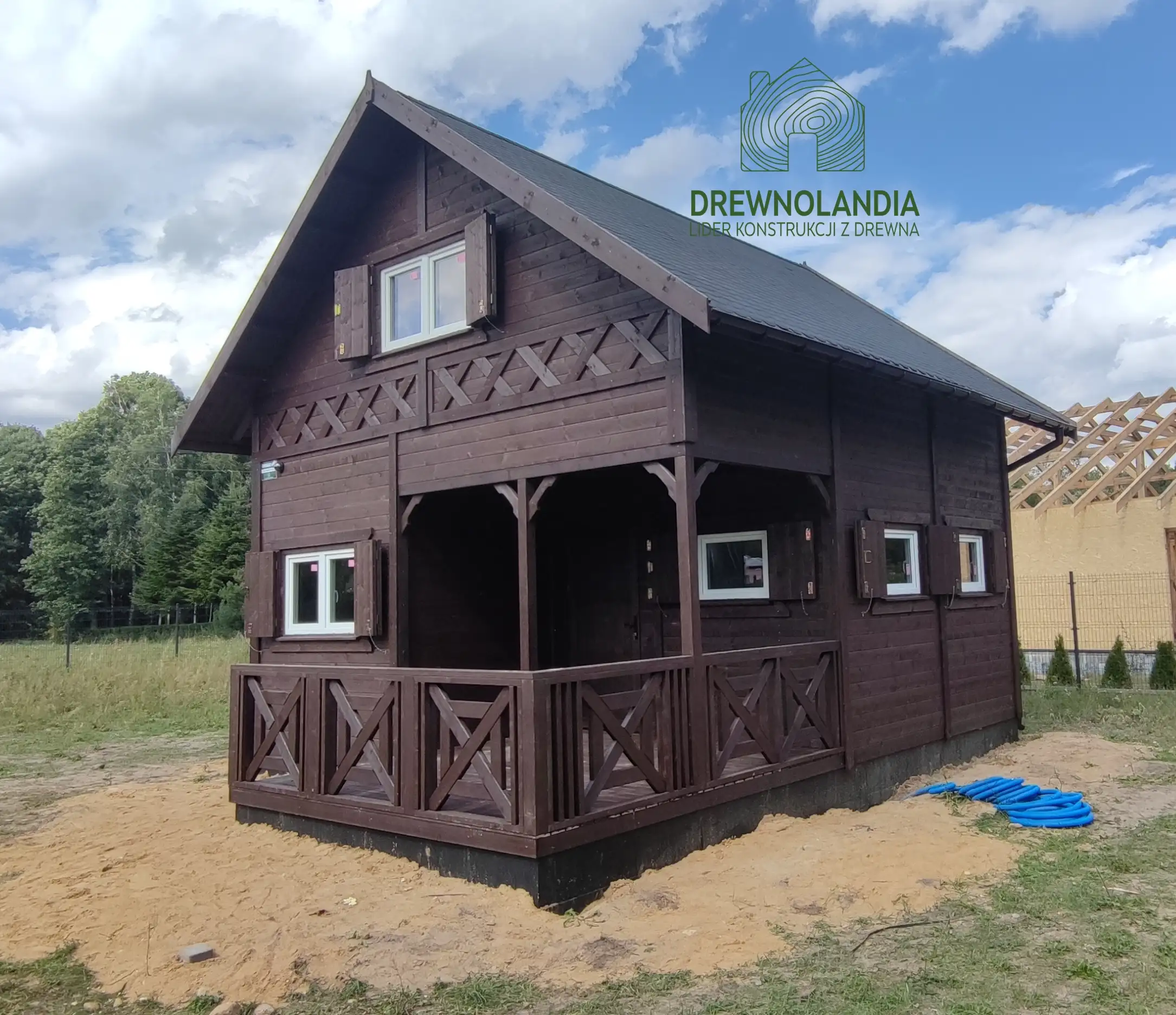 Domek Fabian IV - 5,9x5,9m (SSO)