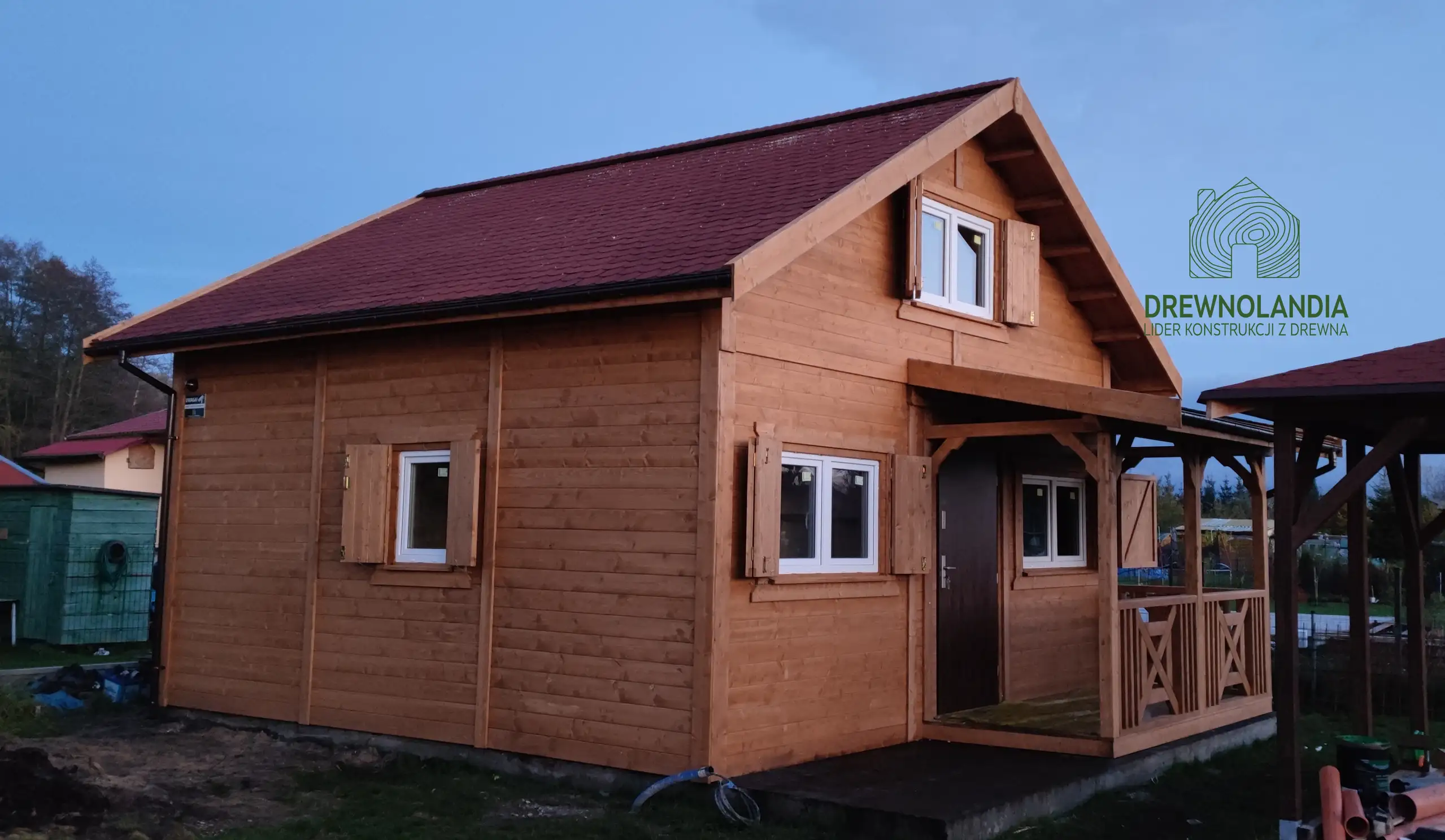 Domek Fabian IV - 5,9x5,9m (SSO)