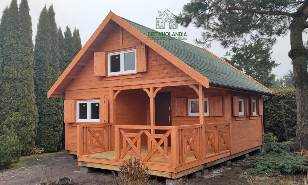 Domek Fabian IV - 5,9x5,9m (CRA)