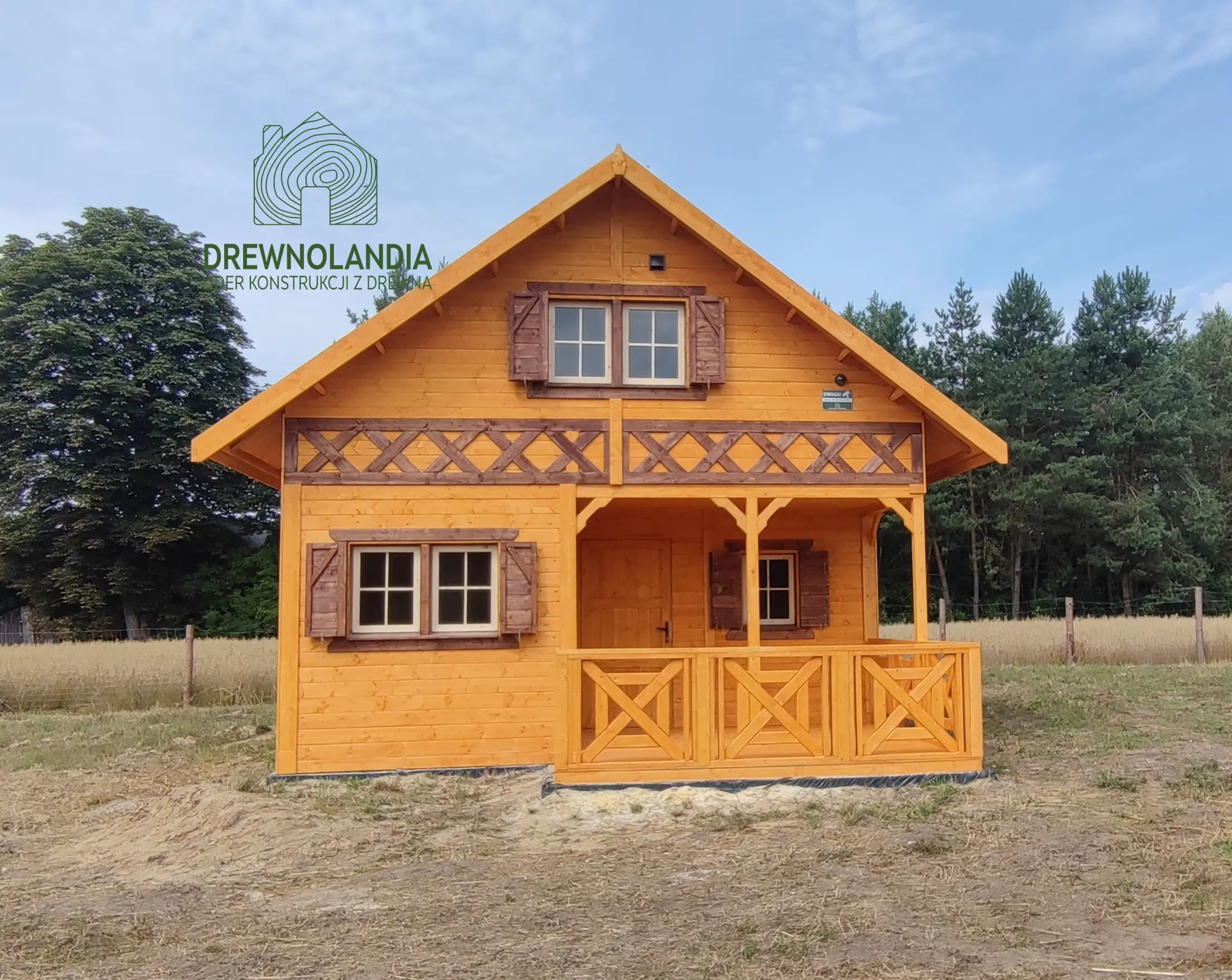 Domek Fabian IV - 5,9x5,9m (CRA)