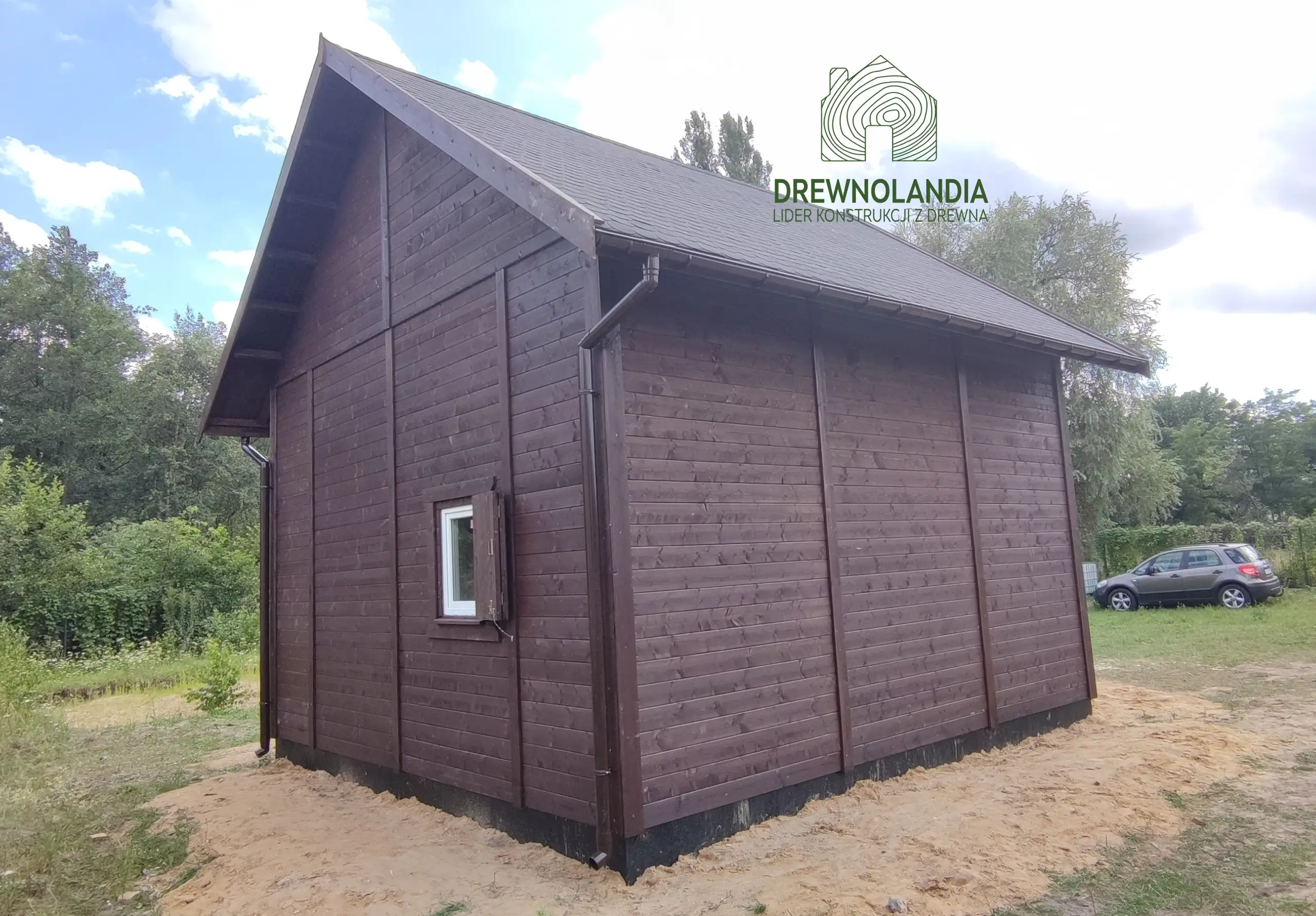 Domek Fabian IV - 5,9x5,9m (CRA)