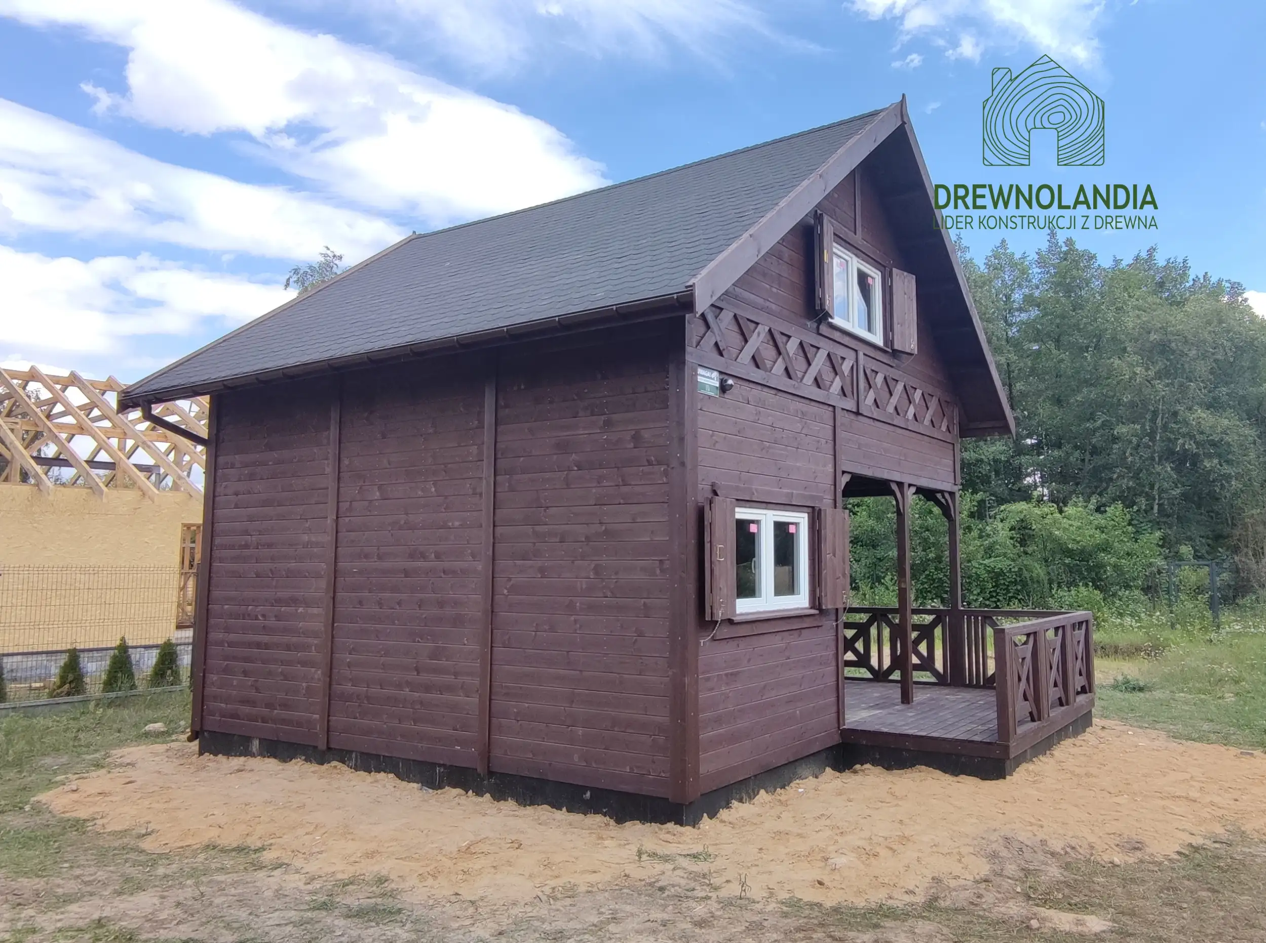 Domek Fabian IV - 5,9x5,9m (CRA)