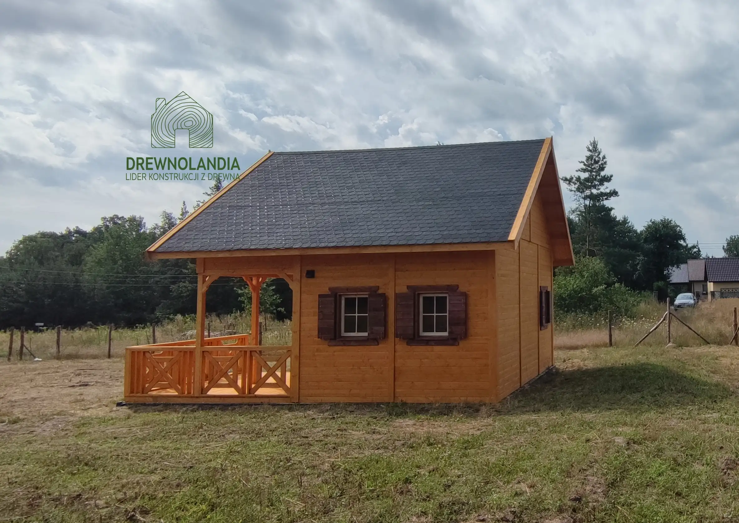 Domek Fabian IV - 5,9x5,9m (WT2021)