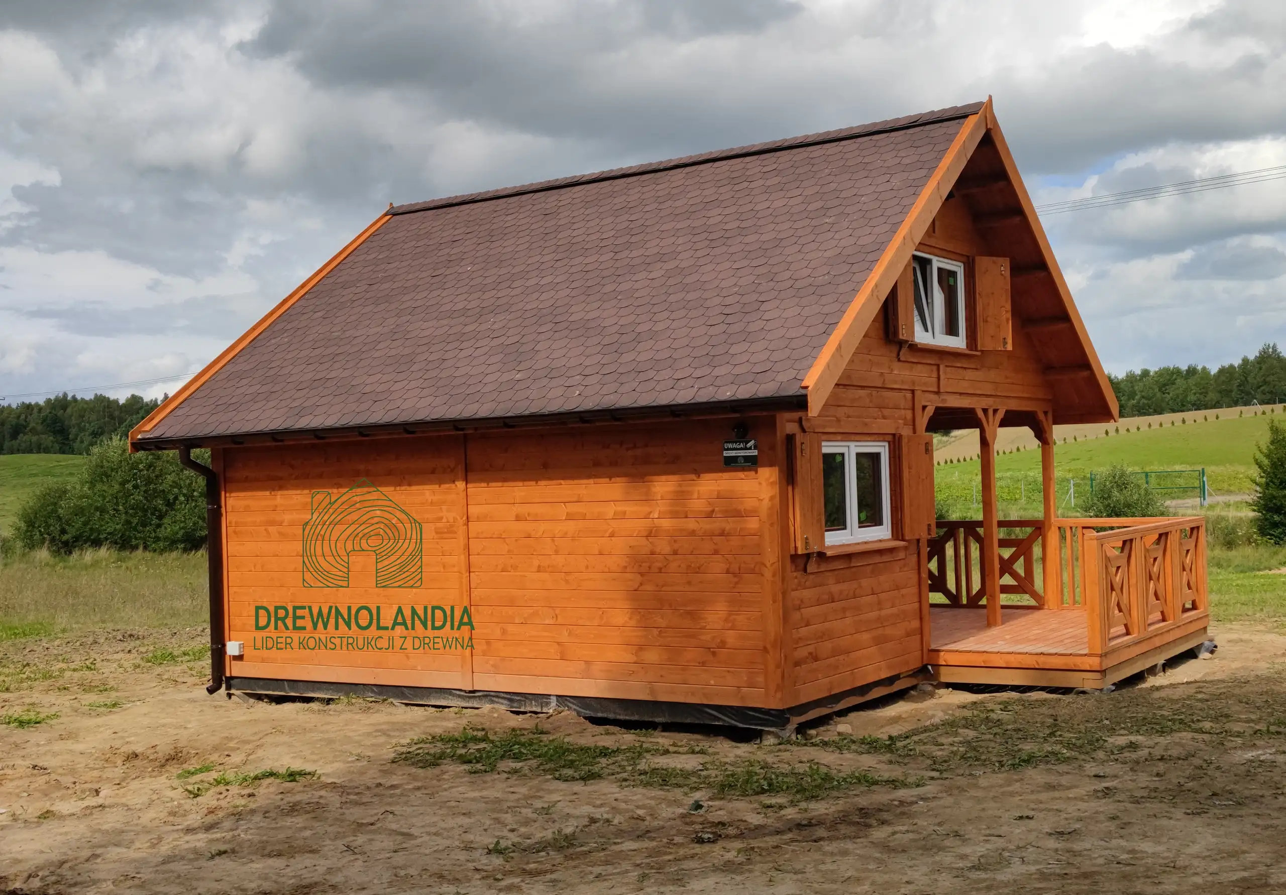 Domek Fabian IV - 5,9x5,9m (WT2021)