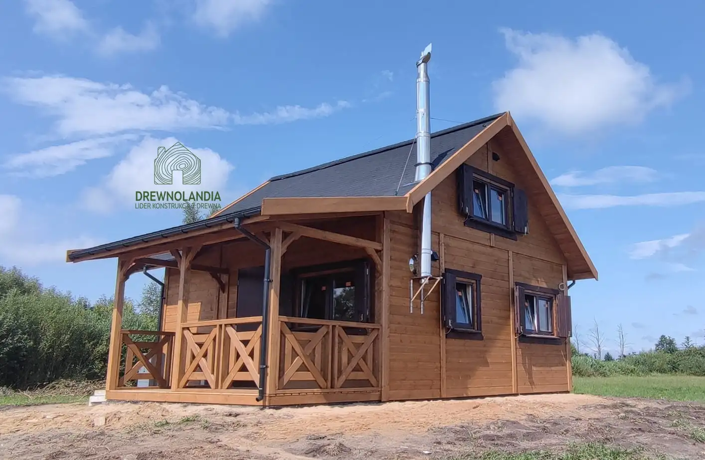 Domek Wiktor V - 5,9x5,9m (SSO)