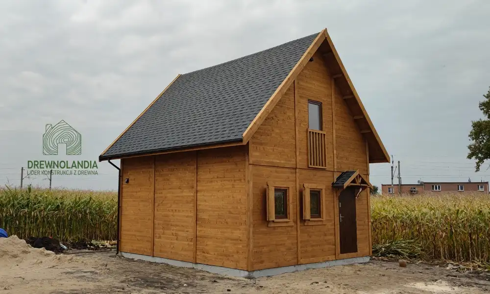 Domek Wiktor V - 5,9x5,9m (CRA)