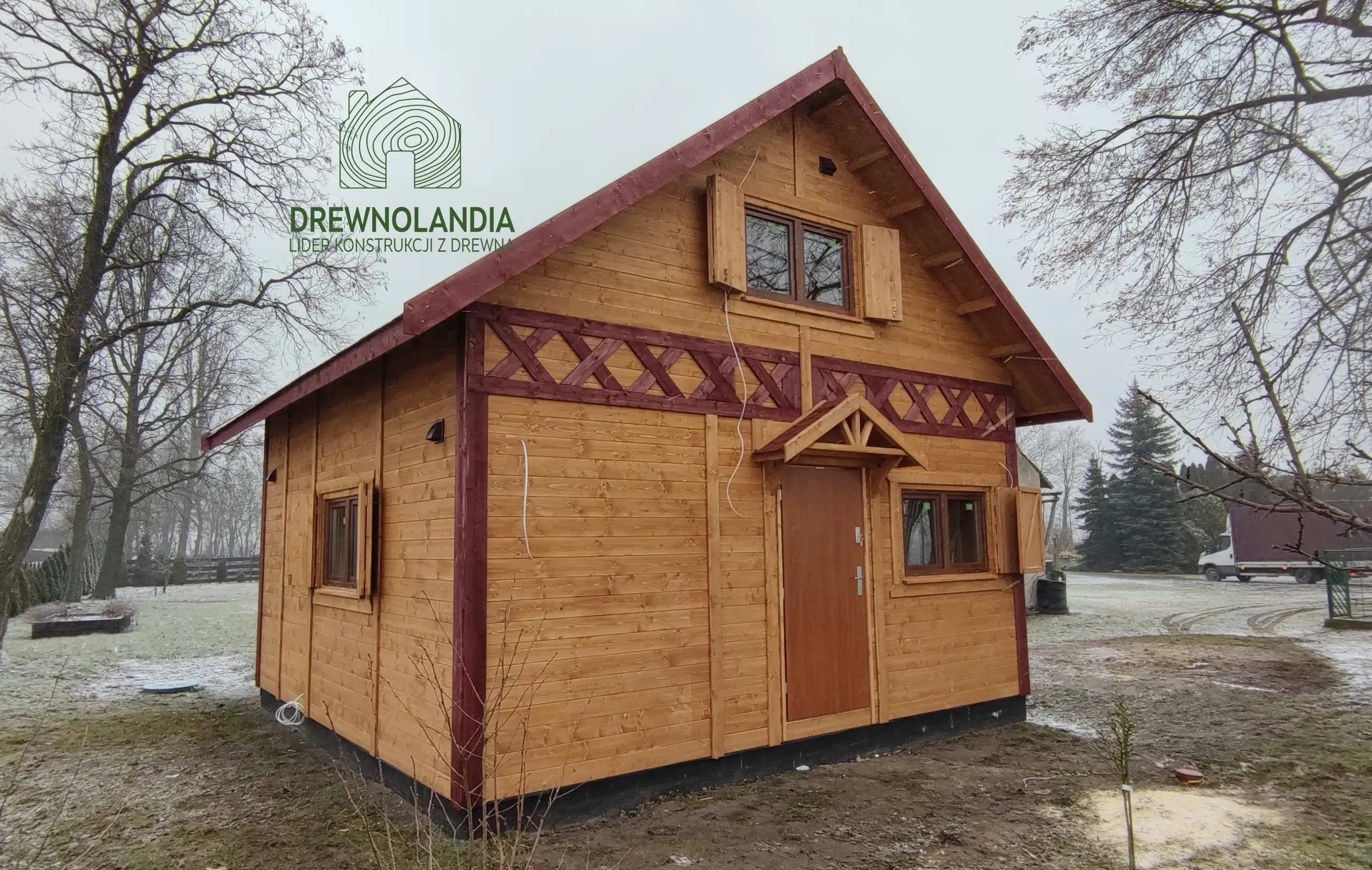 Domek Wiktor V - 5,9x5,9m (CRA)