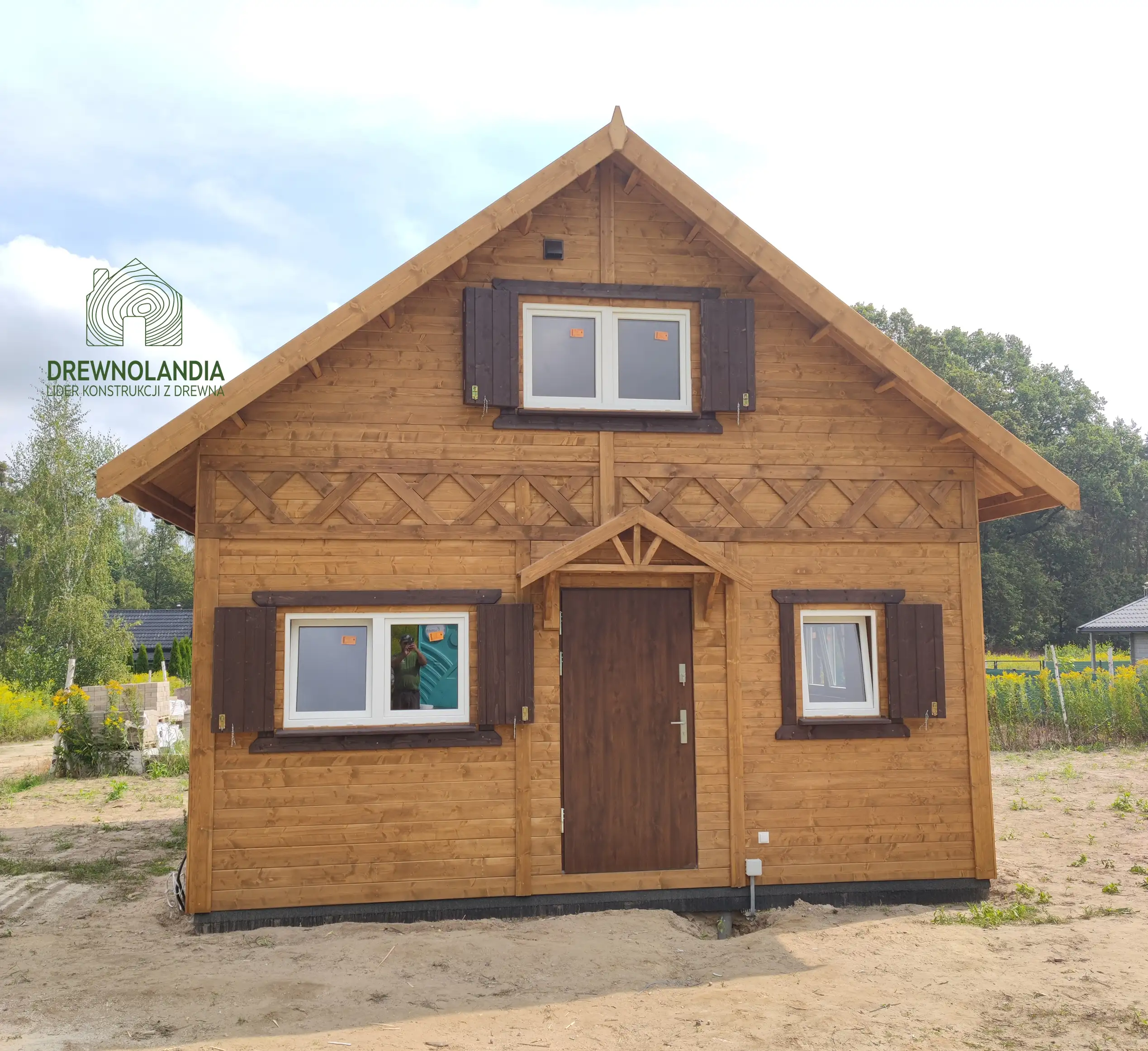 Domek Wiktor V - 5,9x5,9m (CRA)