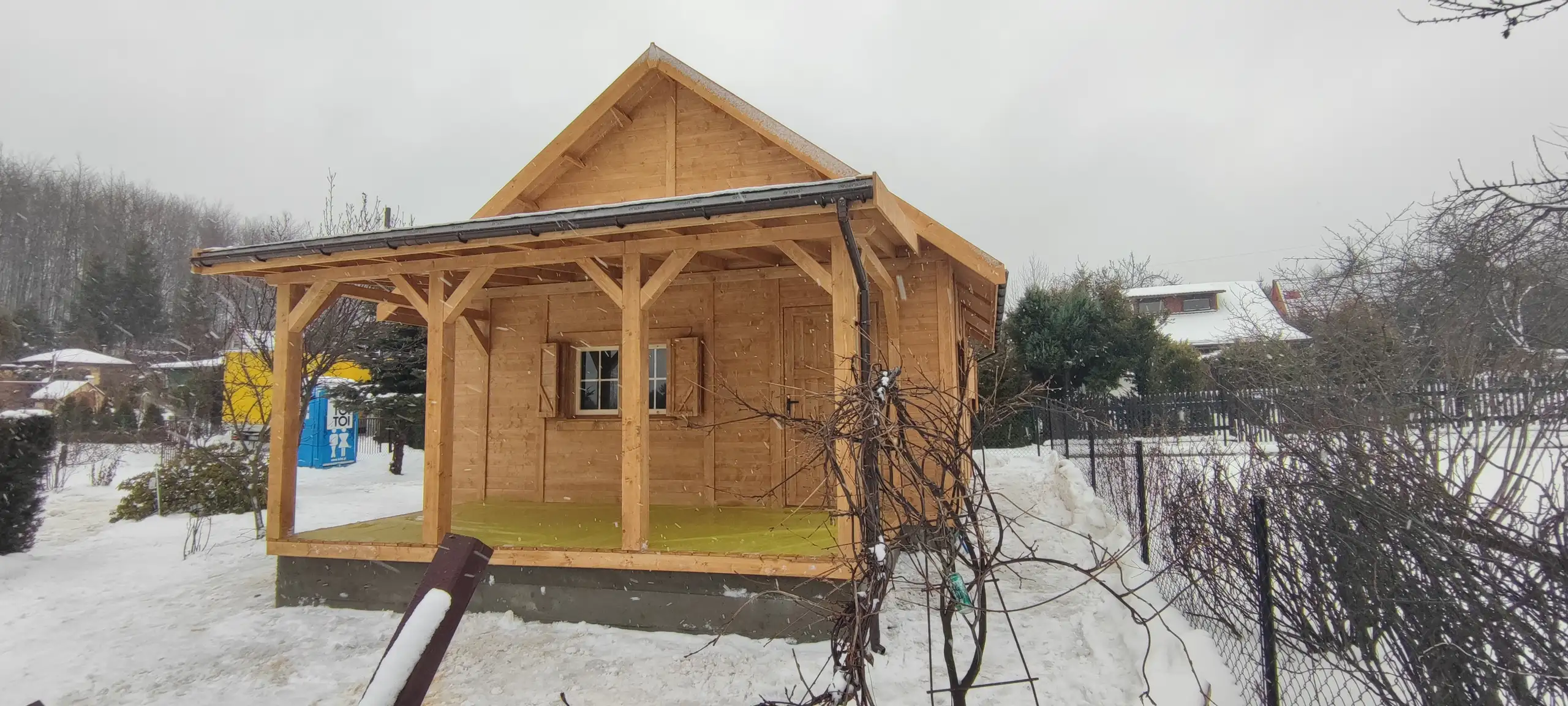 Domek Marcel IV - 5,9 x 5,9m (SSO)