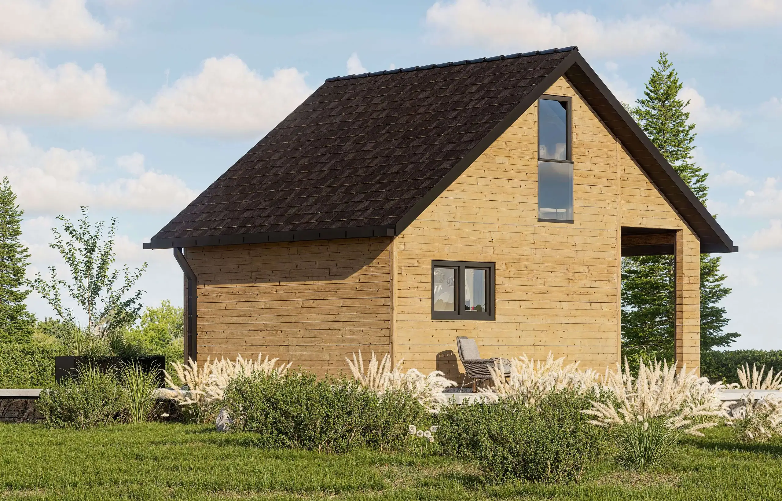 Domek Michał CRA - 35 m² (SSO)