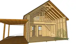 Domek Julianek SSZ 6x5,5m z tarasem (SSO) - zdjęcie 14