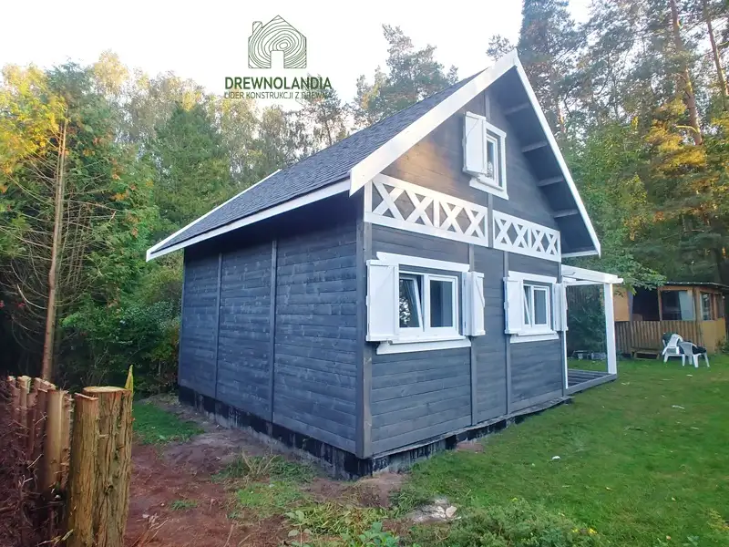 Domek Julianek SSZ 6x5,5m z tarasem (SSO)