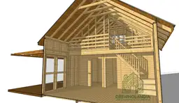 Domek Julianek SSZ 6x5,5m z tarasem (CRA) - zdjęcie 16