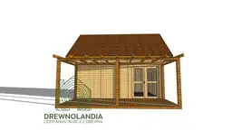 Domek Julianek SSZ 6x5,5m z tarasem (CRA) - zdjęcie 18