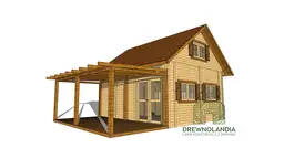 Domek Julianek SSZ 6x5,5m z tarasem (CRA) - zdjęcie 26