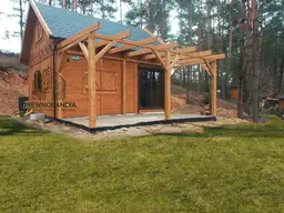 Domek Julianek SSZ 6x5,5m z tarasem (CRA) - zdjęcie 1