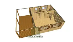 Domek Julianek SSZ 6x5,5m z tarasem (WT2021) - zdjęcie 15