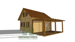 Domek Julianek SSZ 6x5,5m z tarasem (WT2021) - zdjęcie 21