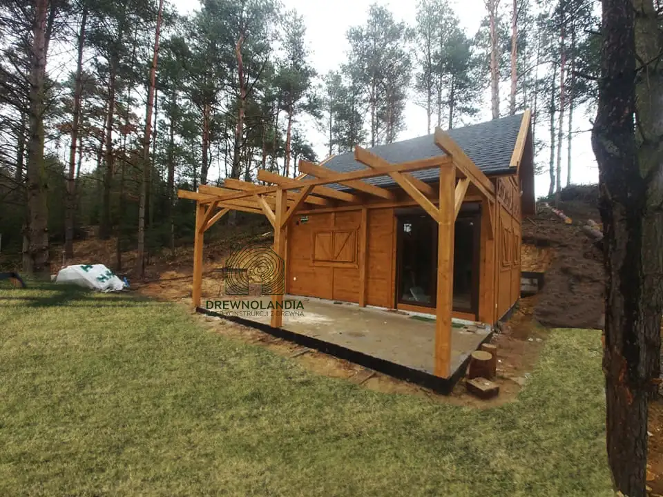 Domek Julianek SSZ 6x5,5m z tarasem (WT2021)