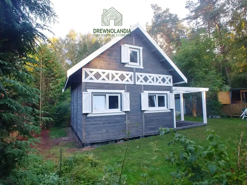 Domek Julianek SSZ 6x5,5m z tarasem (WT2021)