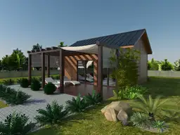 Domek Tomasz - 7x5m + taras 7x3,5m (SSO) - zdjęcie 7