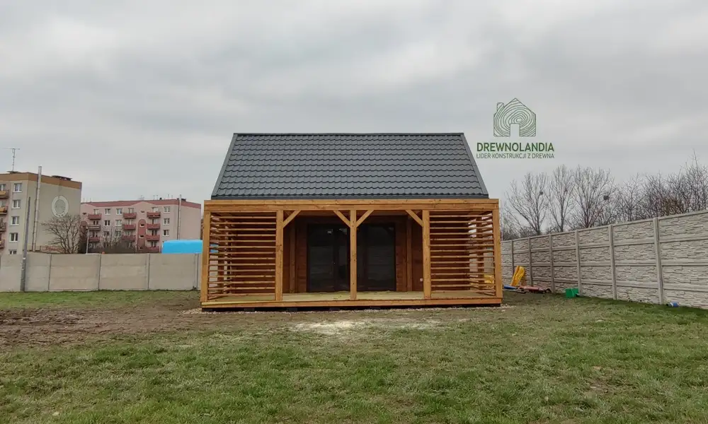 Domek Tomasz - 7x5m + taras 7x3,5m (SSO)