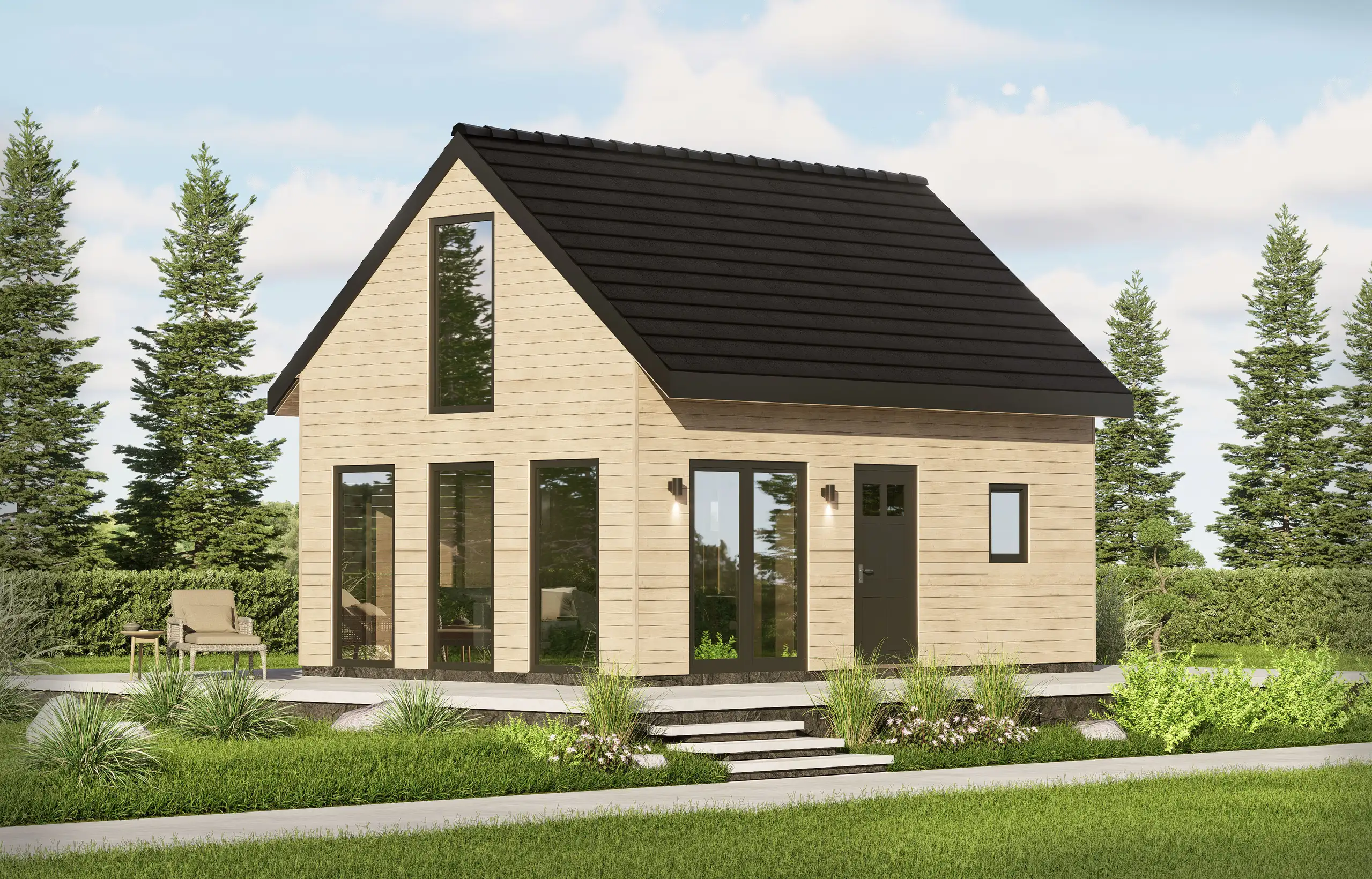 Domek Janusz v2 - 7m x 5m SSO