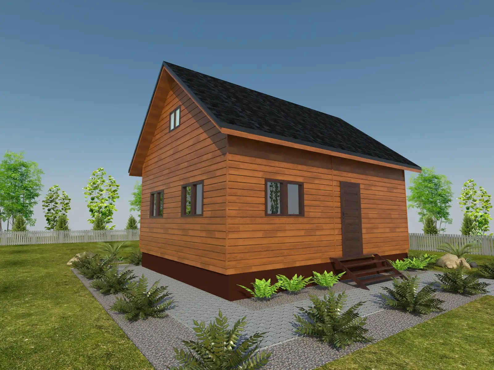 Domek Janusz SSO- 7m x 5m 