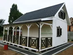 Domek Olaf 7x5m z tarasem bocznym 7x2m (SSO) - zdjęcie 11