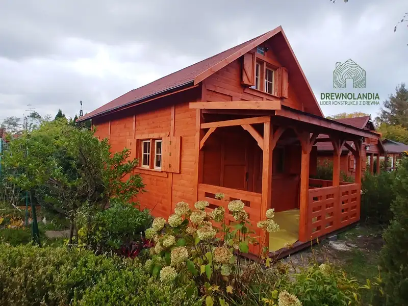 Domek Janusz SSZ 7m x 5m + taras 4,5m x 2m (CRA)