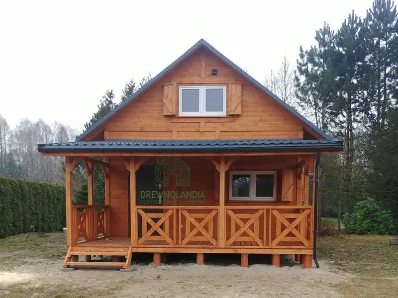 Domek Janusz SSZ 7m x 5m + taras 4,5m x 2m (CRA)