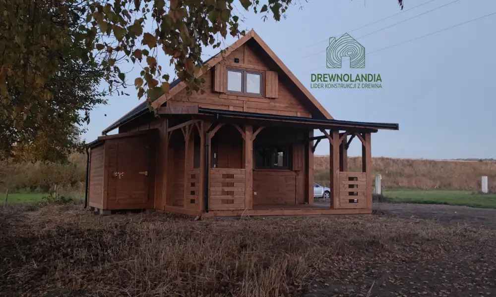 Domek Janusz SSZ 7m x 5m + taras 4,5m x 2m (CRA)