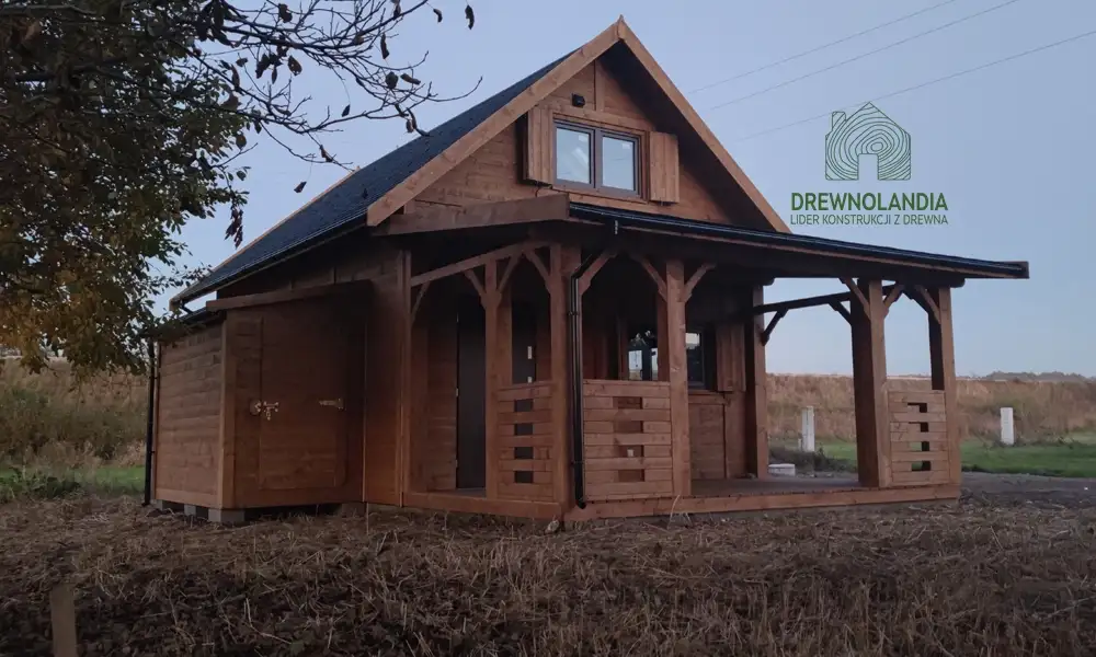 Domek Janusz SSZ 7m x 5m + taras 4,5m x 2m (CRA)