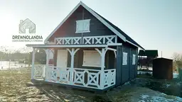 Domek Janusz SSZ 7m x 5m + taras 4,5m x 2m (WT2021) - zdjęcie 27