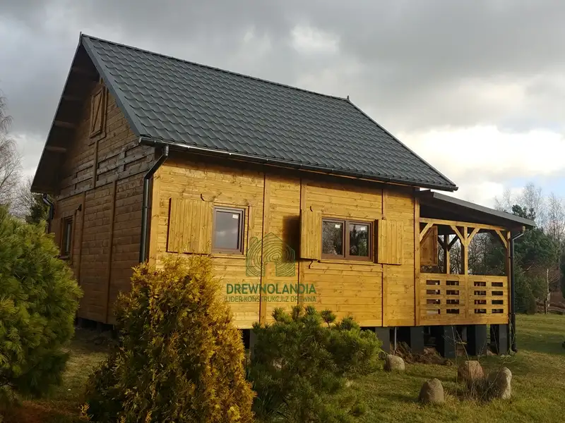 Domek Janusz SSZ 7m x 5m + taras 4,5m x 2m (WT2021)