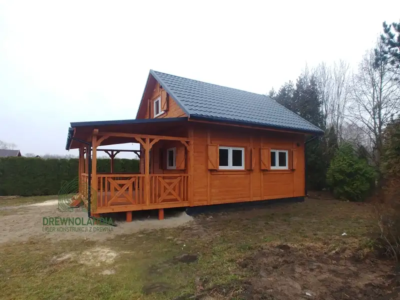 Domek Janusz SSZ 7m x 5m + taras 4,5m x 2m (WT2021)