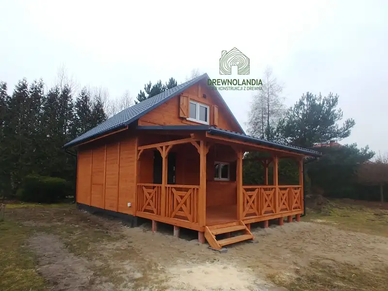 Domek Janusz SSZ 7m x 5m + taras 4,5m x 2m (WT2021)