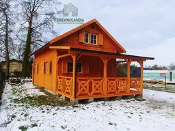 Domek Janusz SSZ 7m x 5m + taras 4,5m x 2m (WT2021) - zdjęcie 18