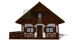 Domek Czarek SSZ 6m x 5,8m (SSO) - zdjęcie 11