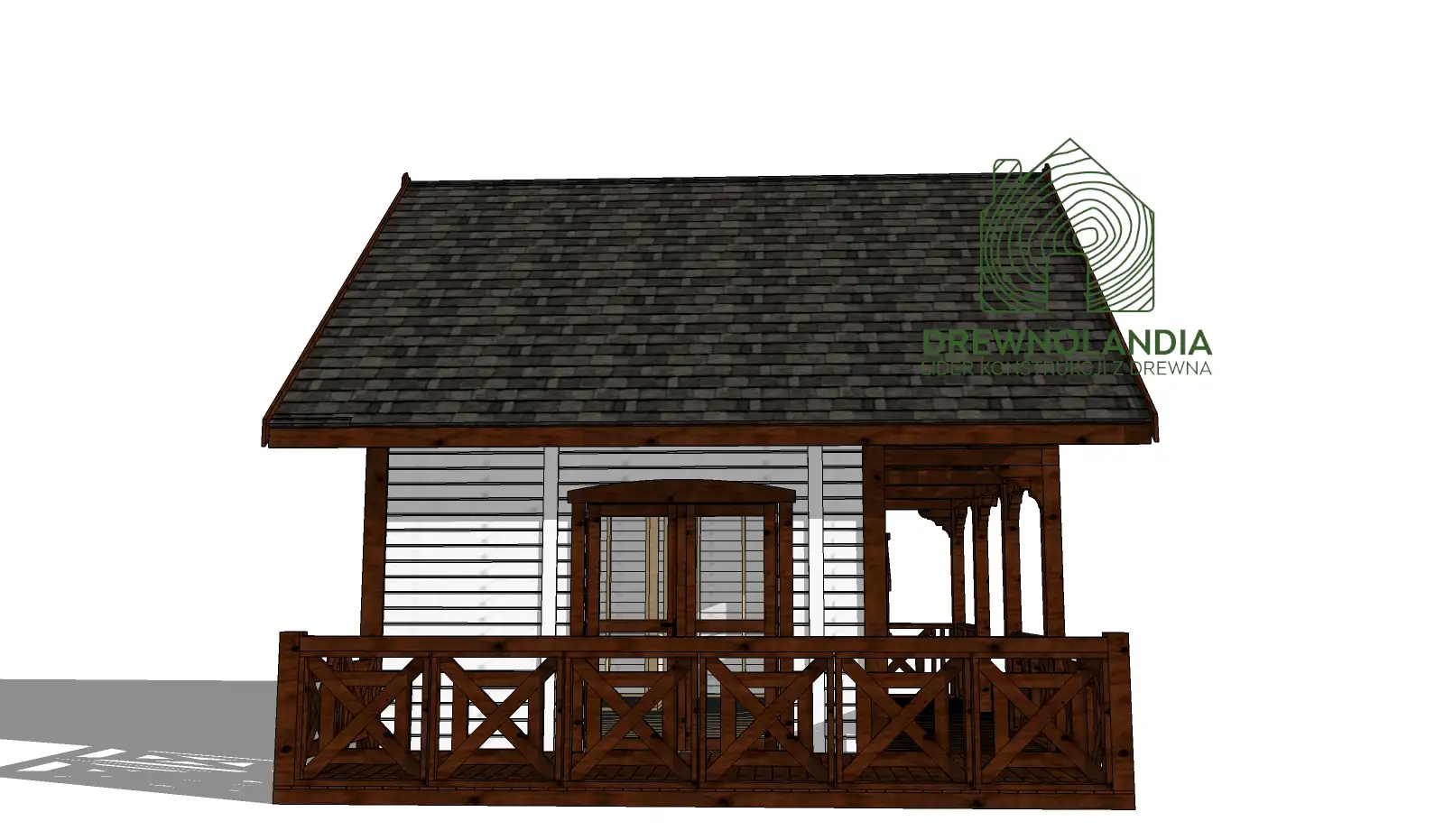 Domek Czarek SSZ 6m x 5,8m (SSO)