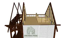 Domek Czarek SSZ 6m x 5,8m (SSO) - zdjęcie 19