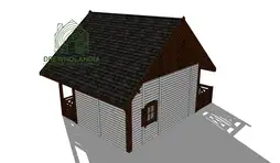 Domek Czarek SSZ 6m x 5,8m (SSO) - zdjęcie 22