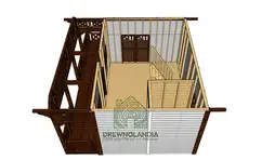 Domek Czarek SSZ 6m x 5,8m (SSO) - zdjęcie 23