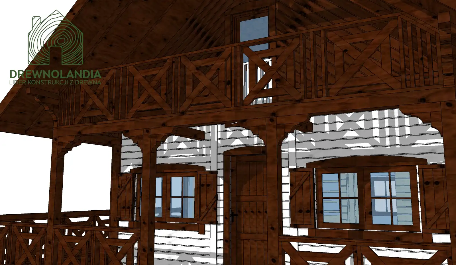 Domek Czarek SSZ 6m x 5,8m (CRA)