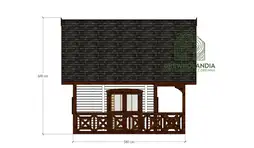 Domek Czarek SSZ 6m x 5,8m (CRA) - zdjęcie 30