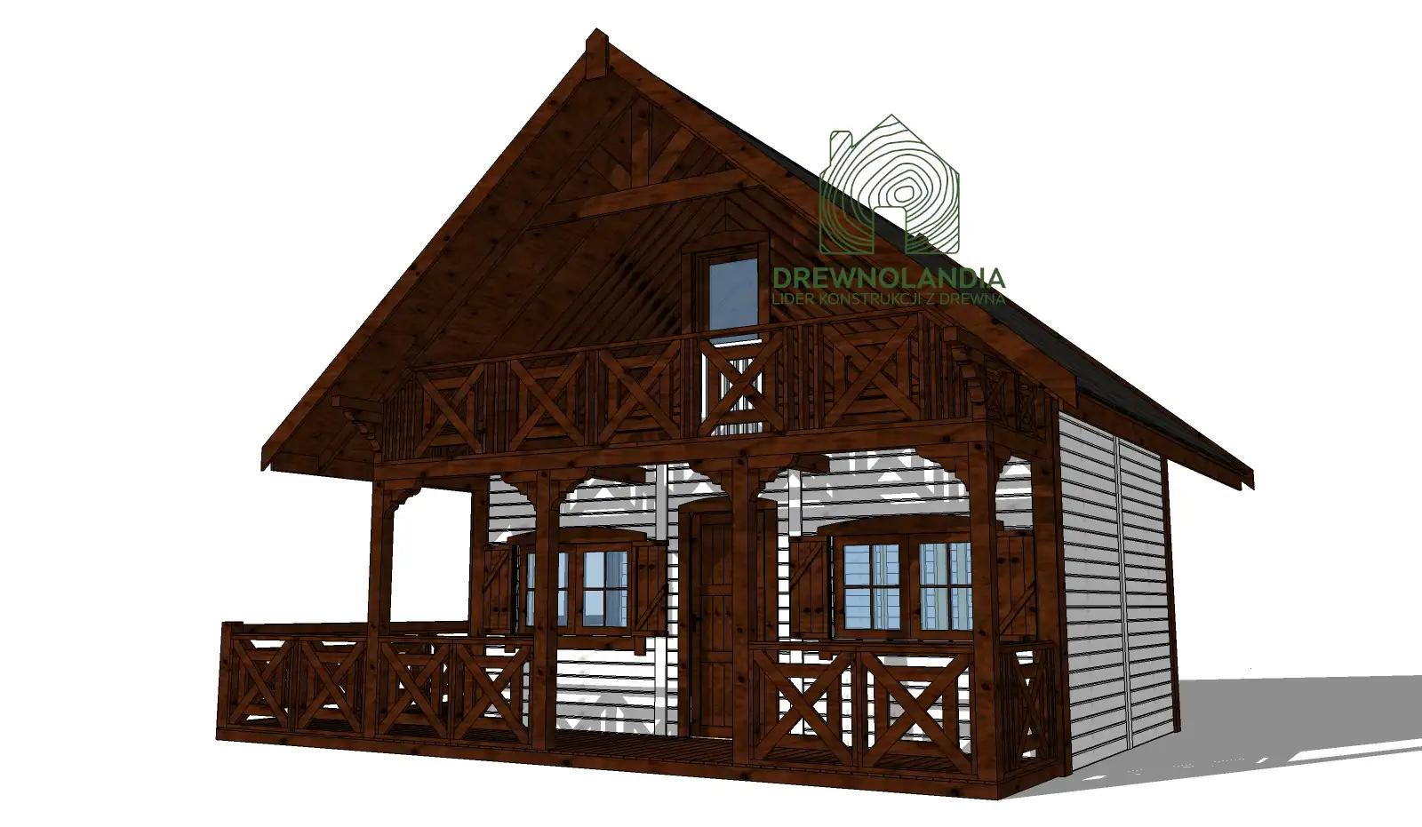 Domek Czarek SSZ 6m x 5,8m (WT2021)