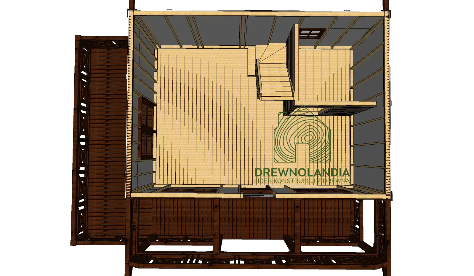 Domek Czarek SSZ 6m x 5,8m (WT2021)