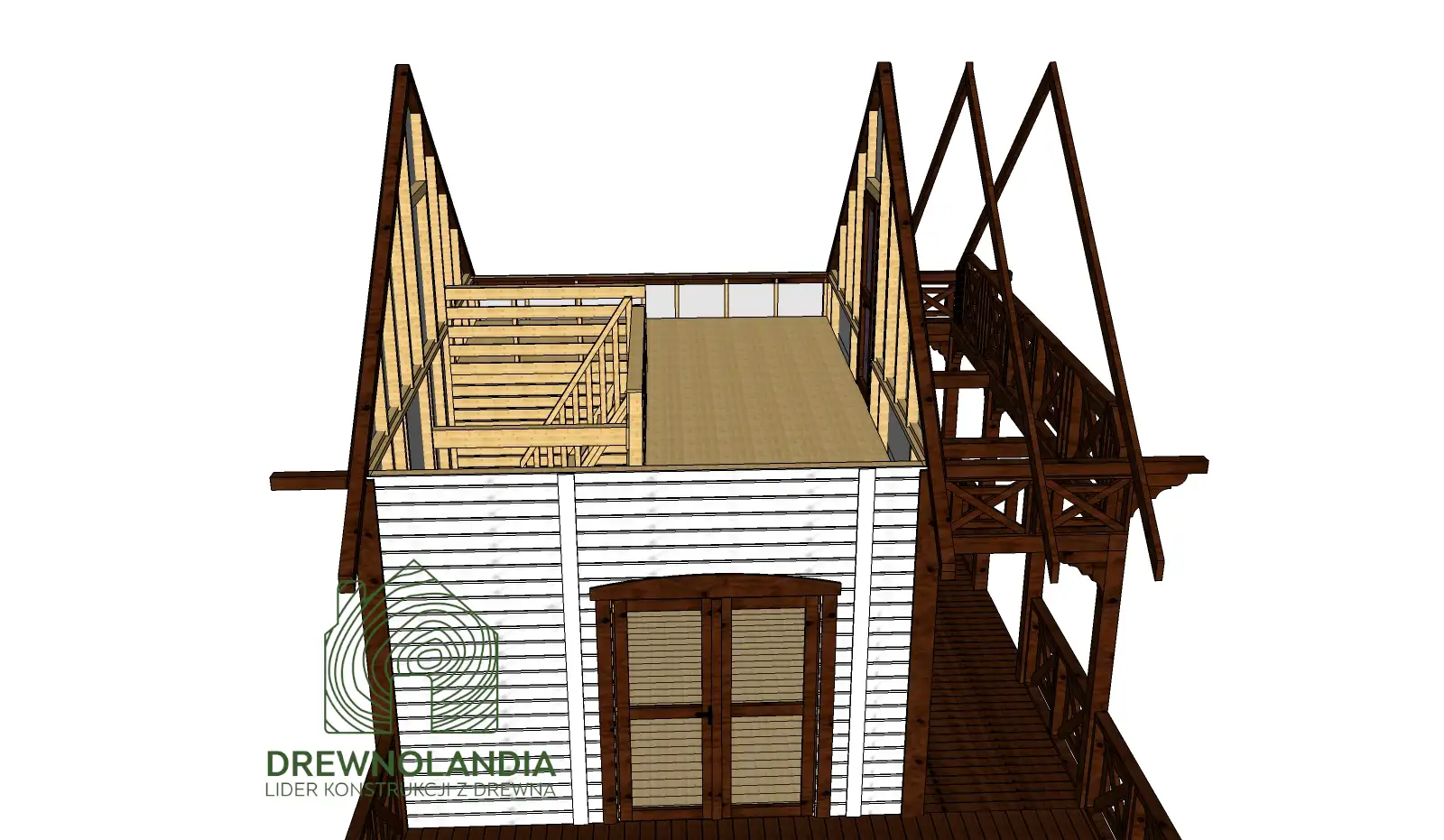 Domek Czarek SSZ 6m x 5,8m (WT2021)