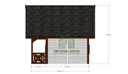 Domek Czarek SSZ 6m x 5,8m (WT2021) - zdjęcie 28