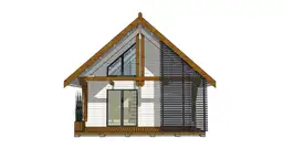 Domek Leon III 6m x 5,8m + taras 6m x 2m (CRA) - zdjęcie 44